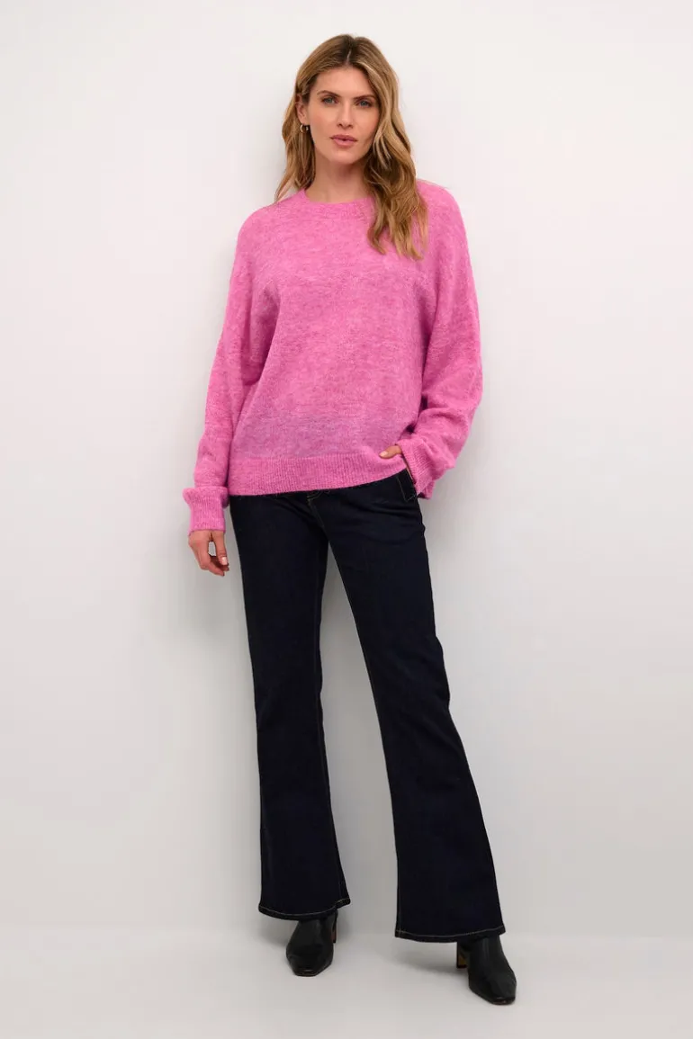 Cacheia On Pullover - Phlox Pink Melange