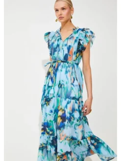Calipso Dress - Turquoise
