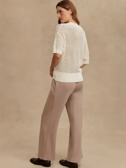 Callie Knit Top - Egret