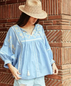 Camden Top - Blue