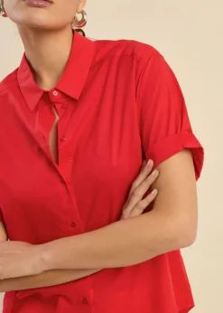 Cancun Shirt - Poppy
