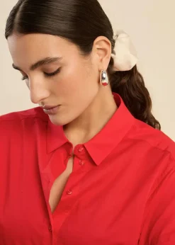 Cancun Shirt - Poppy