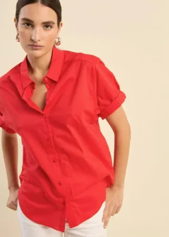 Cancun Shirt - Poppy
