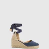 Carina Wedge - Azul Oxford