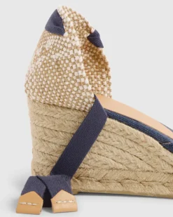 Carina Wedge - Azul Oxford