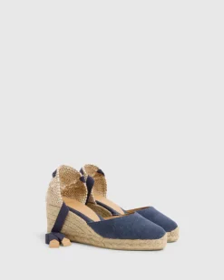 Carina Wedge - Azul Oxford