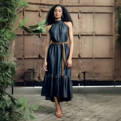 Celine Dress - Blue
