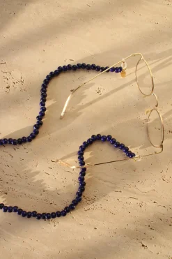 Ceramic Glasses Chain - Blue