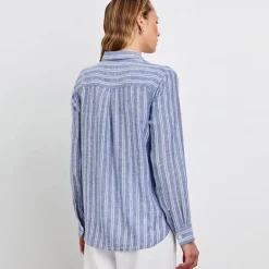 Charli Shirt - Lake View Stripe