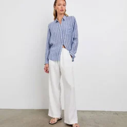 Charli Shirt - Lake View Stripe