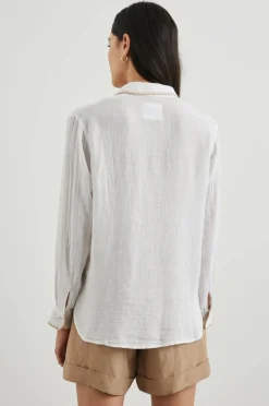 Charli Shirt - White Blanket