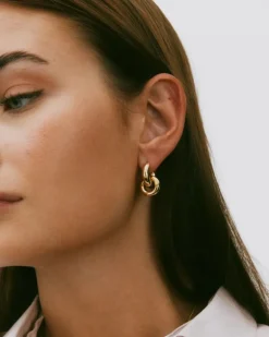 Chunky Eternal Earrings Gold
