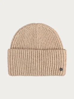 Chunky Knit Beanie - Camel
