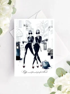 Coffee & Friends Card
