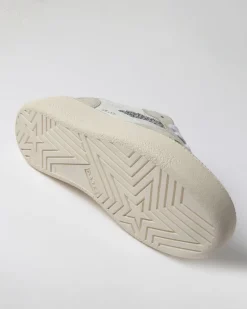 Court Platform Vintage White - Green