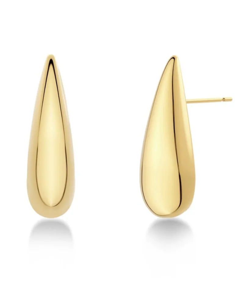 Crest Studs Gold