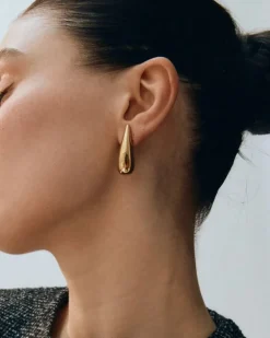 Crest Studs Gold