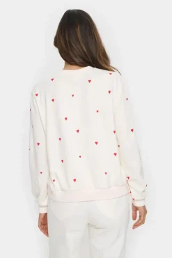 Dagna Sweatshirt - Ice Flame Hearts