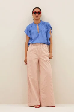 Danee Athia Blouse - Sapphire Blue