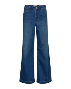 Dara Deluxe Jeans 32' - Mid Blue