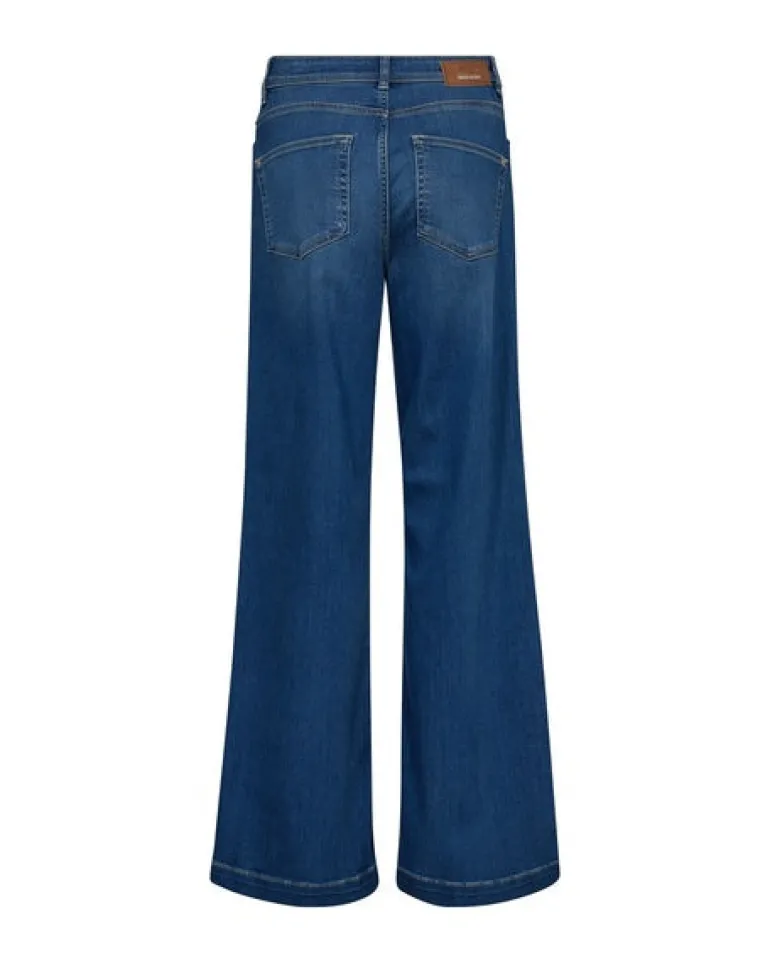 Dara Deluxe Jeans 32' - Mid Blue
