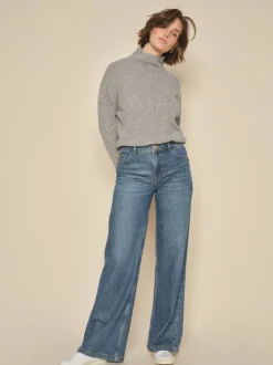Dara Lititi Jeans 34' - Dark Blue