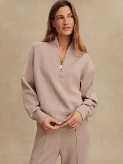 Davidson Sweat - Taupe Marl