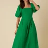 Demi Midi dress - Green