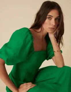Demi Midi dress - Green