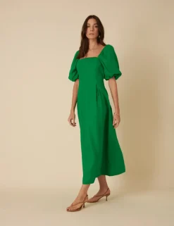 Demi Midi dress - Green