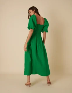 Demi Midi dress - Green