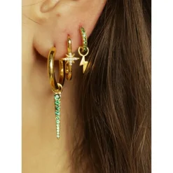 Diwali Jazzy Earrings - Gold