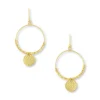 Dominique Mini Gold Hoop Earrings