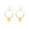 Dominique Mini Hoop Earrings - Gold