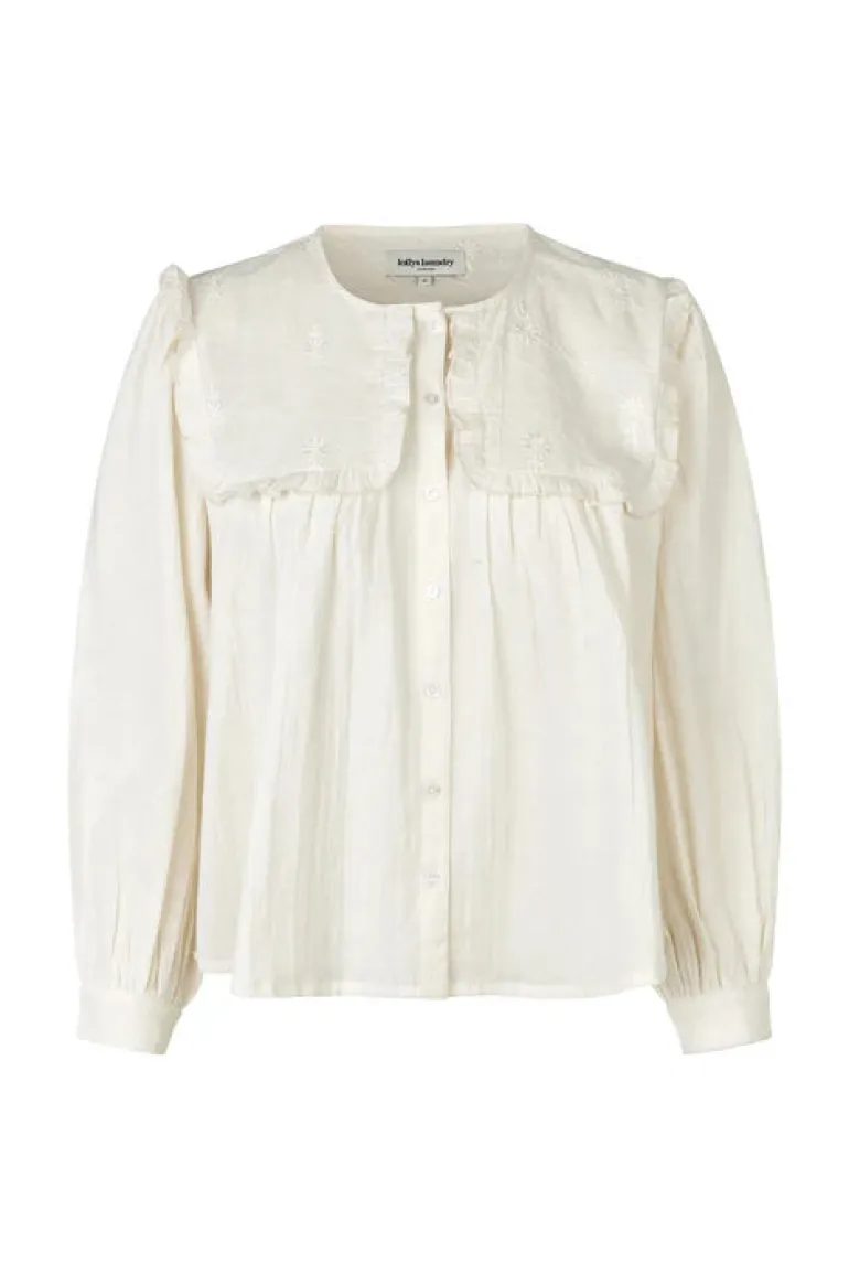 Dooble Shirt LS - Creme
