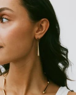 Drops Earrings L Gold