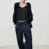 East Cardi - Navy Chine