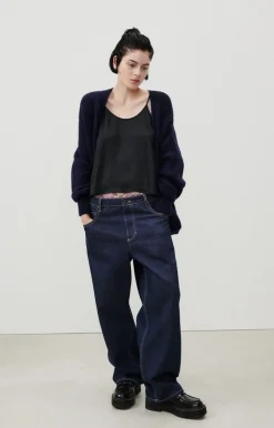 East Cardi - Navy Chine