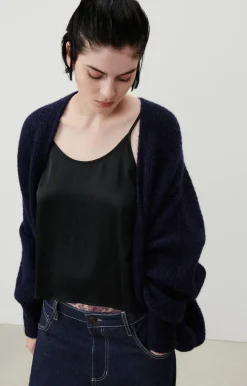 East Cardi - Navy Chine