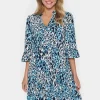 Eda Dress - Baby's Breath Blue Animal