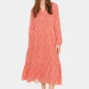 Eda Maxi Dress - Hibiscus Zig Zebra