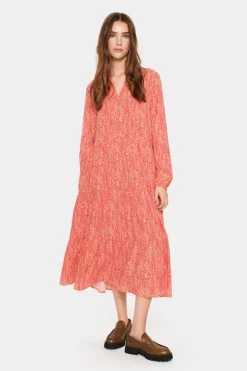 Eda Maxi Dress - Hibiscus Zig Zebra