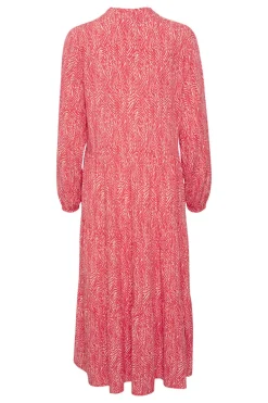 Eda Maxi Dress - Hibiscus Zig Zebra