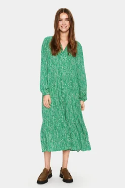 Eda Maxi Dress - Jelly Bean Zig Zebra