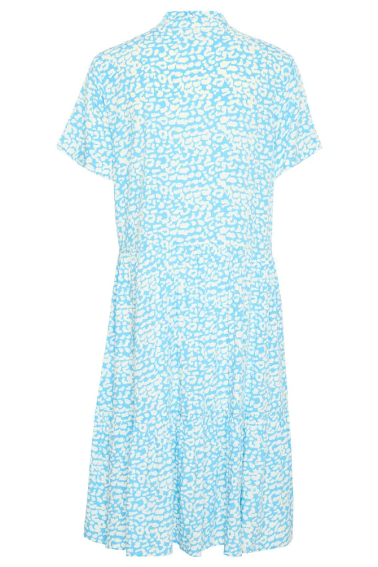 Eda SS Dress - Ethereal Blue Leomania