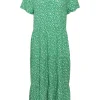 Eda SS Maxi Dress - Jelly Bean Ditsy Floral