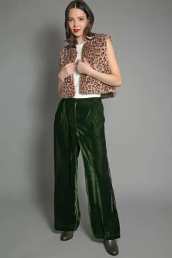 Edelweiss Gilet - Natural Leo