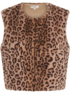Edelweiss Gilet - Natural Leo