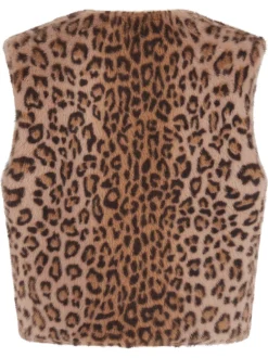 Edelweiss Gilet - Natural Leo