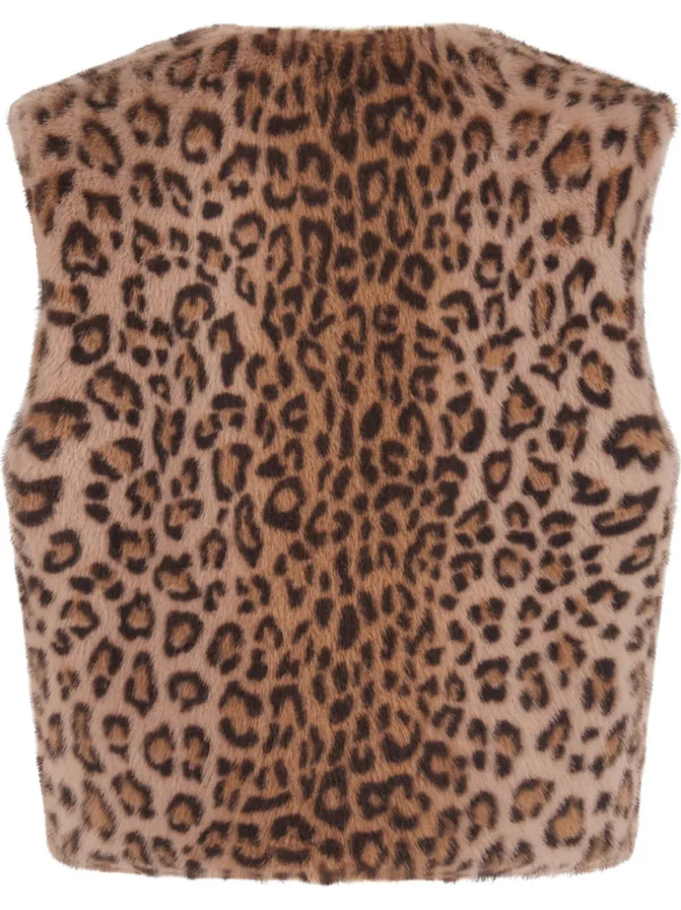 Edelweiss Gilet - Natural Leo